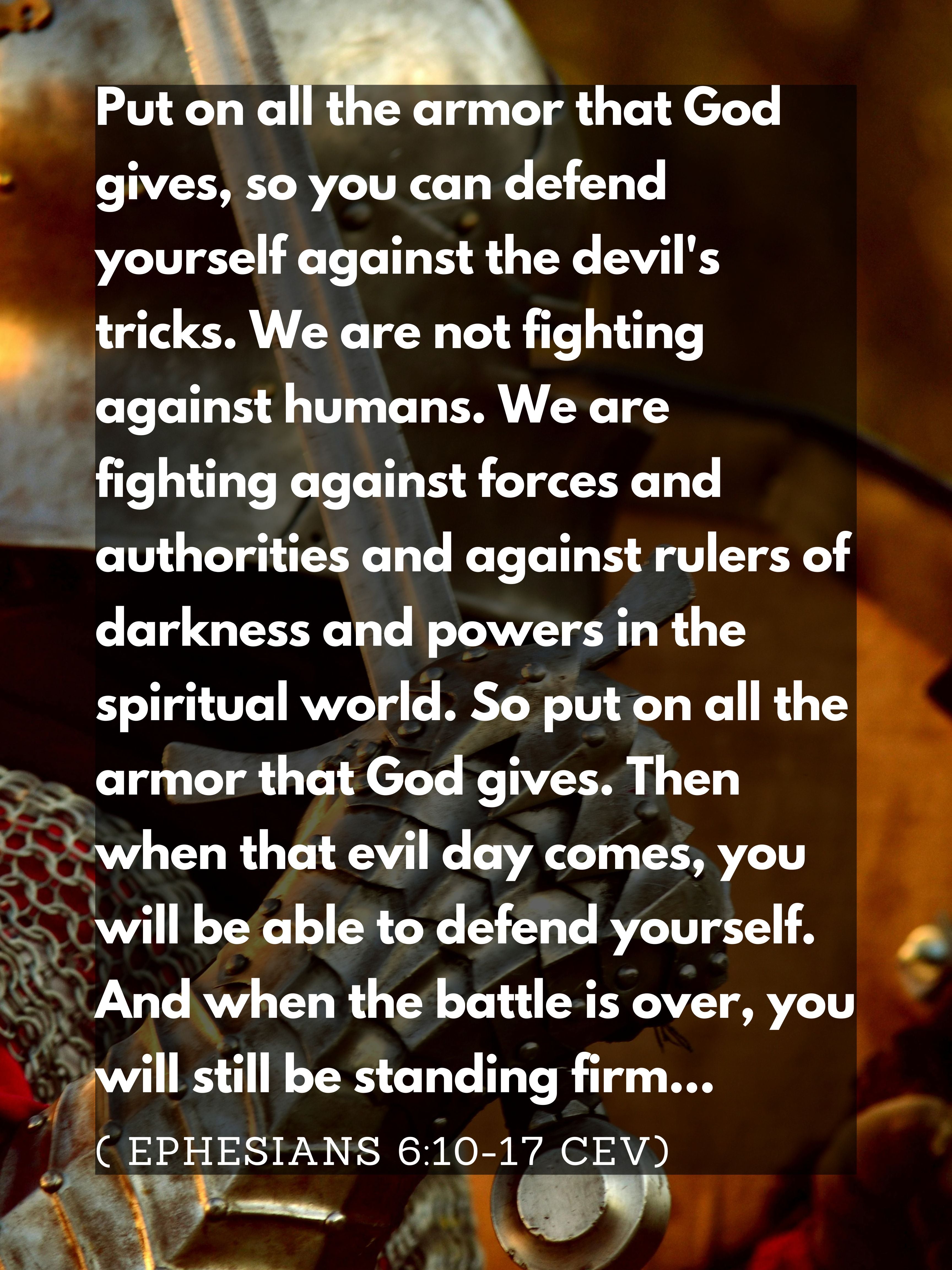 Armor of God pt 1- Official R122