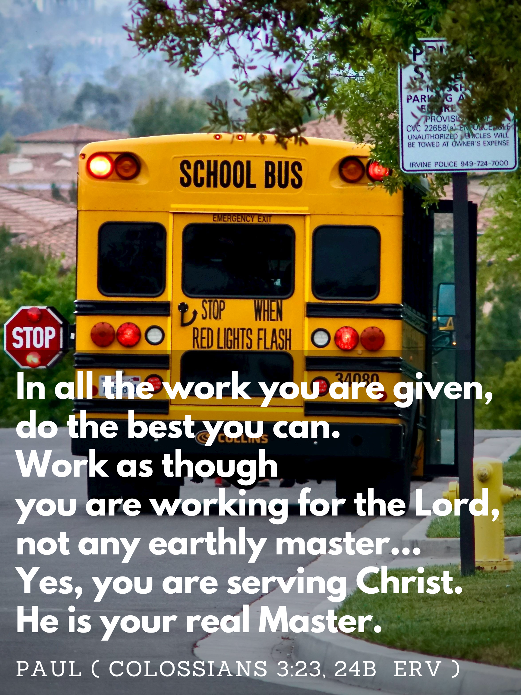 Work For Christ Not Man - School - Locker Magnet - Official R122