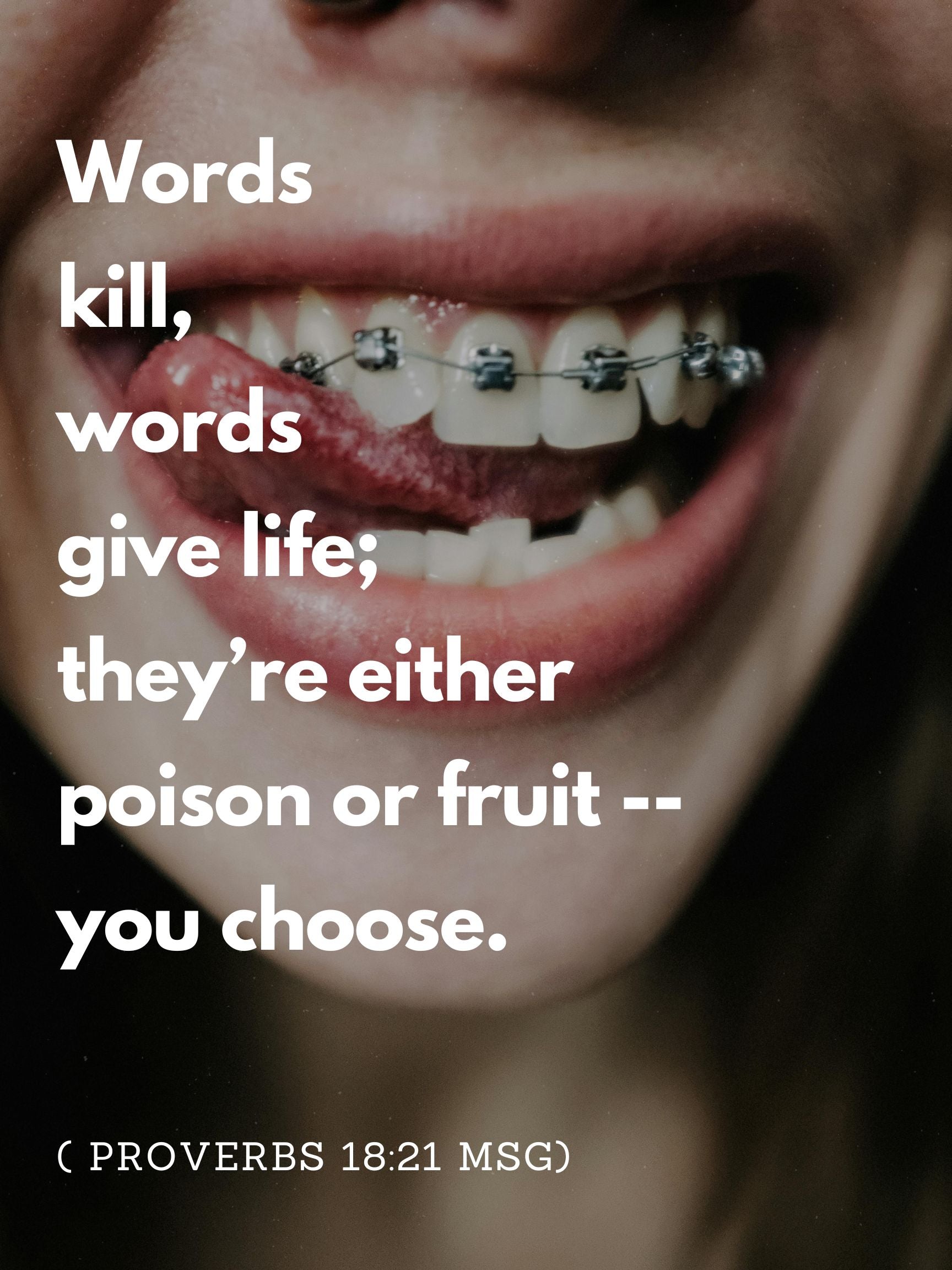 Speak Life braces - Official R122